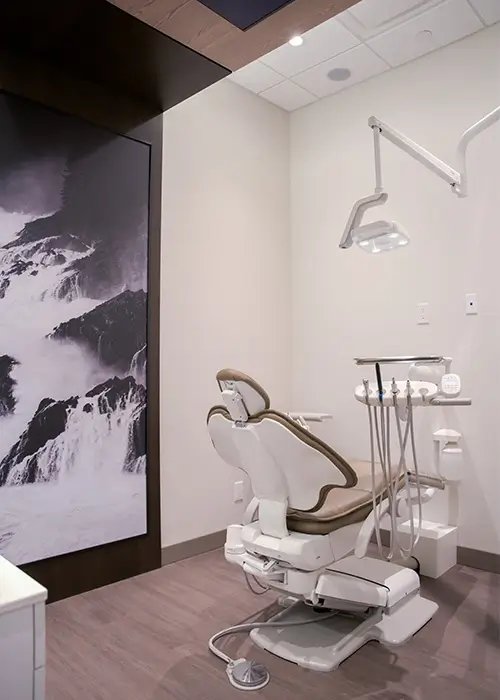 dentist and patient